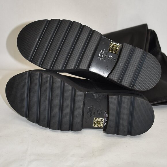 $1100 Stuart Weitzman Lowland Ultralift Over The Knee Boot BLACK 7 B  (PB24) - Picture 7 of 9